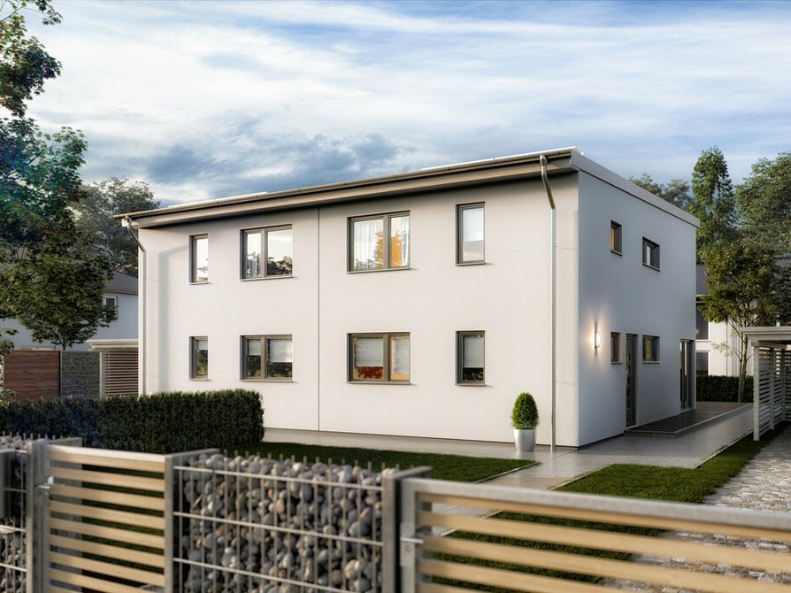 Doppelhaus-Aura-136-Pultdach-Strasse